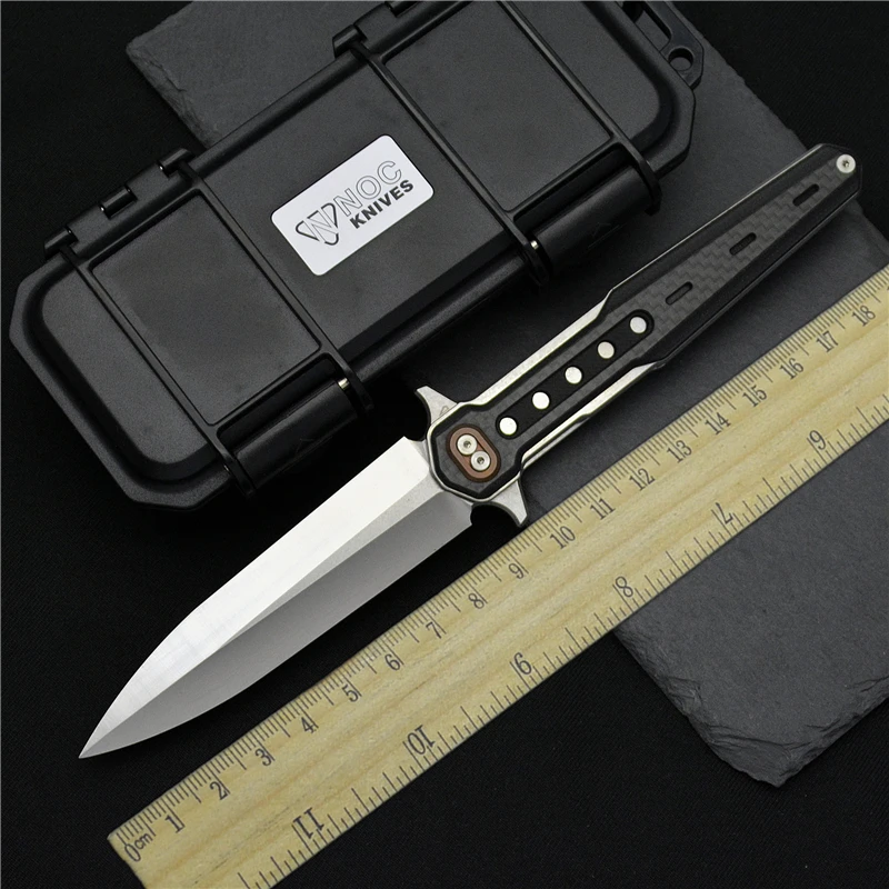 

NOC DG12 Folding Knife Camping Hunting Knife 440C Blade G10 Handle Tactical Outdoor Fishing Survival EDC Tool Self defense