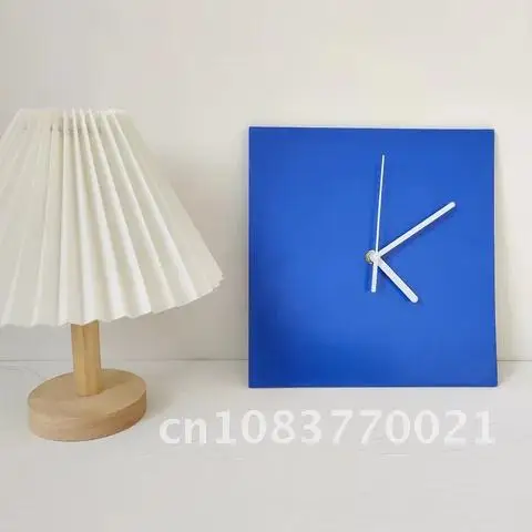 Nordic Wooden Mute Clocks INS Retro Klein Blue Wall Clock Studio Background Decoration Figurines Desktop Ornaments Photo Props
Nordic Wooden Mute Clocks INS Retro Klein Blue Wall Clock Studio Background Decoration Figurines Desktop Ornaments Photo Props