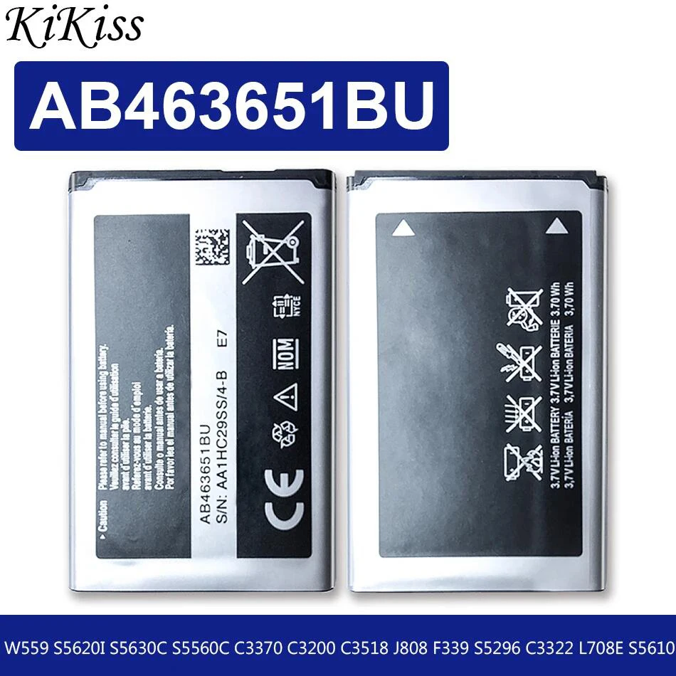 Аккумулятор AB463651BU 960 мАч для Samsung W559 S5620I S5630C S5560C C3370 C3200 C3518 J808 F339 S5296 C3322 L708E S5610, номер отслеживания
Аккумулятор AB463651BU 960 мАч для Samsung W559 S5620I S5630C S5560C C3370 C3200 C3518 J808 F339 S5296 C3322 L708E S5610, номер отслеживания