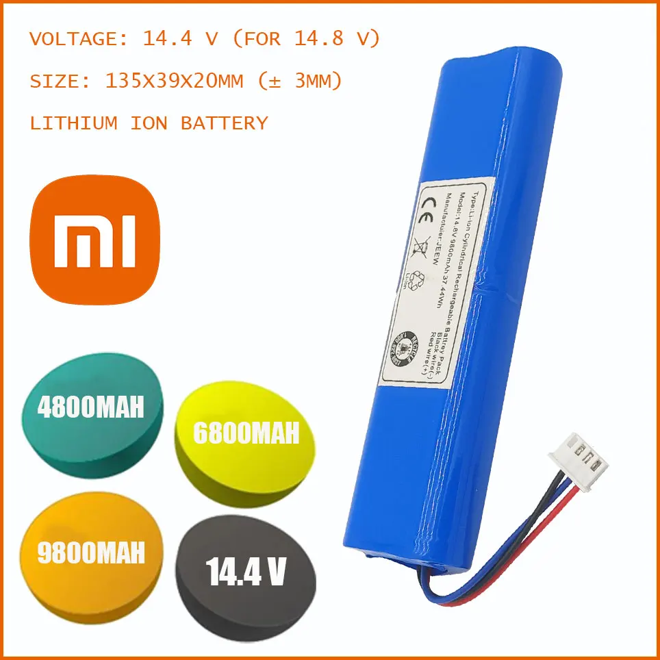 Xiaomi battery robot EcoVacs.debot.ozmo.14.4V vacuum cleaner. 4800mAh 6800mAh 9800mAh. 900901905930937.100% original and novel
Xiaomi battery robot EcoVacs.debot.ozmo.14.4V vacuum cleaner. 4800mAh 6800mAh 9800mAh. 900901905930937.100% original and novel