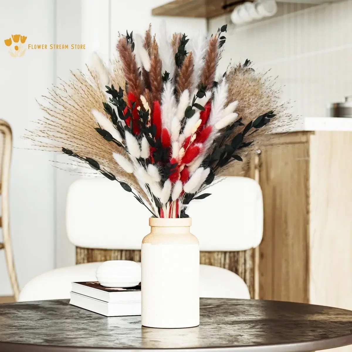 100Pcs Fluffy Pampas Dried Flowers Bouquets Wedding Decor Reeds Natural Bunny Tails Grass Artifical Flower Home Party Decoration
100Pcs Fluffy Pampas Dried Flowers Bouquets Wedding Decor Reeds Natural Bunny Tails Grass Artifical Flower Home Party Decoration