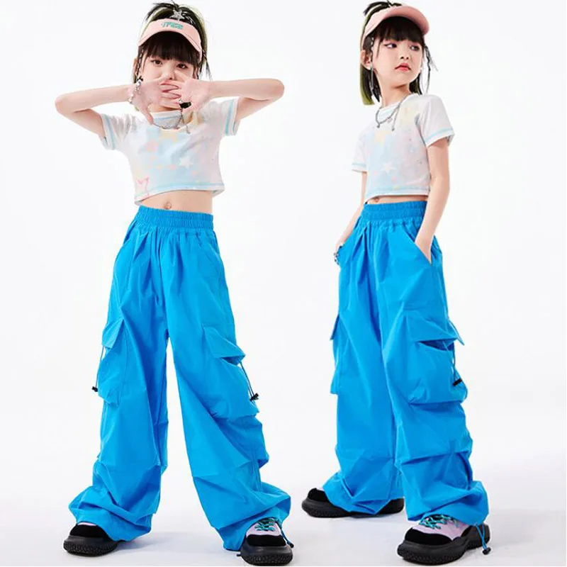 Kids Hip Hop Clothing Crop T Shirt Tops Pink Casual Cargo Pants for Street Dance Girls Streetwear Showing Dance Costume Clothes
Kids Hip Hop Clothing Crop T Shirt Tops Pink Casual Cargo Pants for Street Dance Girls Streetwear Showing Dance Costume Clothes