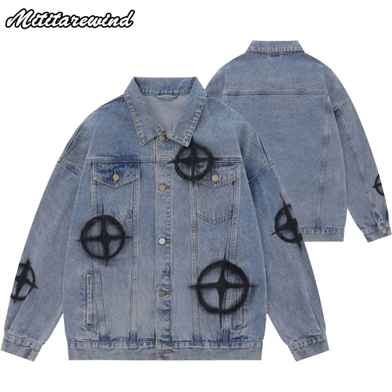 American Vintage Denim Jackets For Men And Wome Retro Blue High Street Print Fashion Loose Casual Versatile Coats Men Clothing
American Vintage Denim Jackets For Men And Wome Retro Blue High Street Print Fashion Loose Casual Versatile Coats Men Clothing