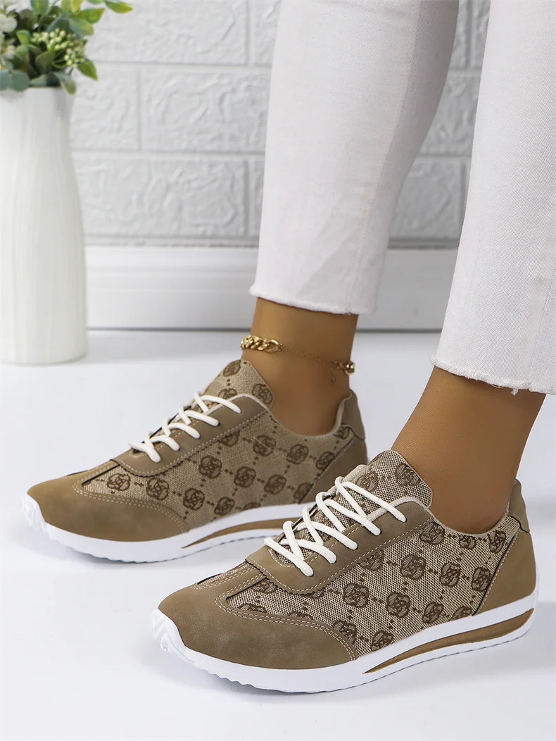 Autumn Sneakers Women Flat Casual Comfortable Shoes Fashion Versatile Lace Up Walking Women Shoes Zapatos De Mujer Tendencia 41 Autumn Sneakers Women Flat Casual Comfortable Shoes Fashion Versatile Lace Up Walking Women Shoes Zapatos De Mujer Tendencia 41