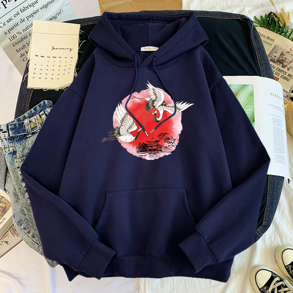 Male Sweatshirts Hoodie Chinese Style Dancing Cranes Hoodies Street Harajuku Streetwear Oversized Pullover Pullovers For Mens
Male Sweatshirts Hoodie Chinese Style Dancing Cranes Hoodies Street Harajuku Streetwear Oversized Pullover Pullovers For Mens