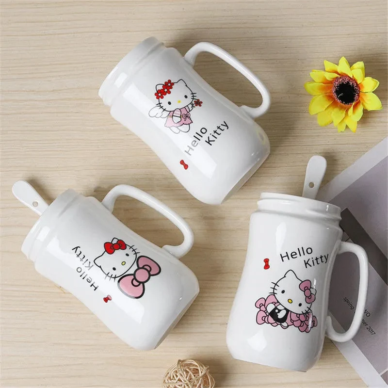 new Sanrio Cute Hello Kitty Ceramic Mugs Mug lovely Cartoon Creative Couple Breakfast Milk Coffee Mugs Couple water cup Girl toy
new Sanrio Cute Hello Kitty Ceramic Mugs Mug lovely Cartoon Creative Couple Breakfast Milk Coffee Mugs Couple water cup Girl toy