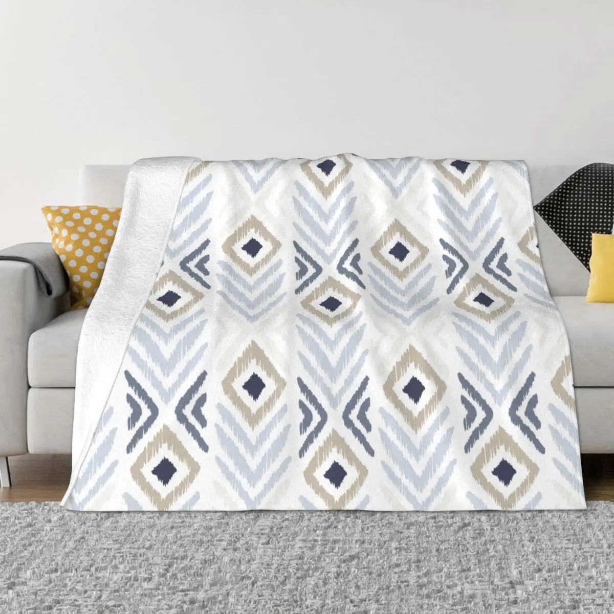 Bohemian Ikat Tye Die Boho Blanket Flannel Printed Multi-function Warm Throw Blankets for Bed Car Rug Piece
Bohemian Ikat Tye Die Boho Blanket Flannel Printed Multi-function Warm Throw Blankets for Bed Car Rug Piece