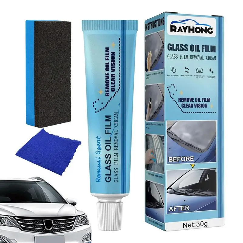 Car Window Cleaning Paste Auto Windshield Water Spot Remover With Sponge Towel Deep Cleaning Glass Polishing Cleaner For Glass
Car Window Cleaning Paste Auto Windshield Water Spot Remover With Sponge Towel Deep Cleaning Glass Polishing Cleaner For Glass