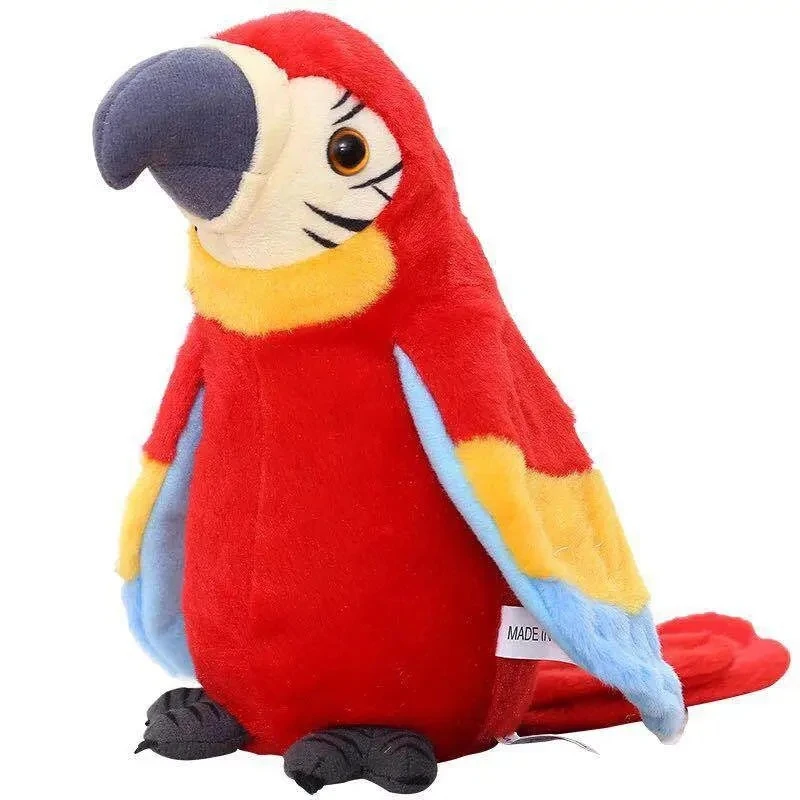 Talking Parrot Electronic Plush Toys Speaking Record Repeats Cute Soft Stuffed Animal Bird Doll Newborn Photography Accessories
Talking Parrot Electronic Plush Toys Speaking Record Repeats Cute Soft Stuffed Animal Bird Doll Newborn Photography Accessories