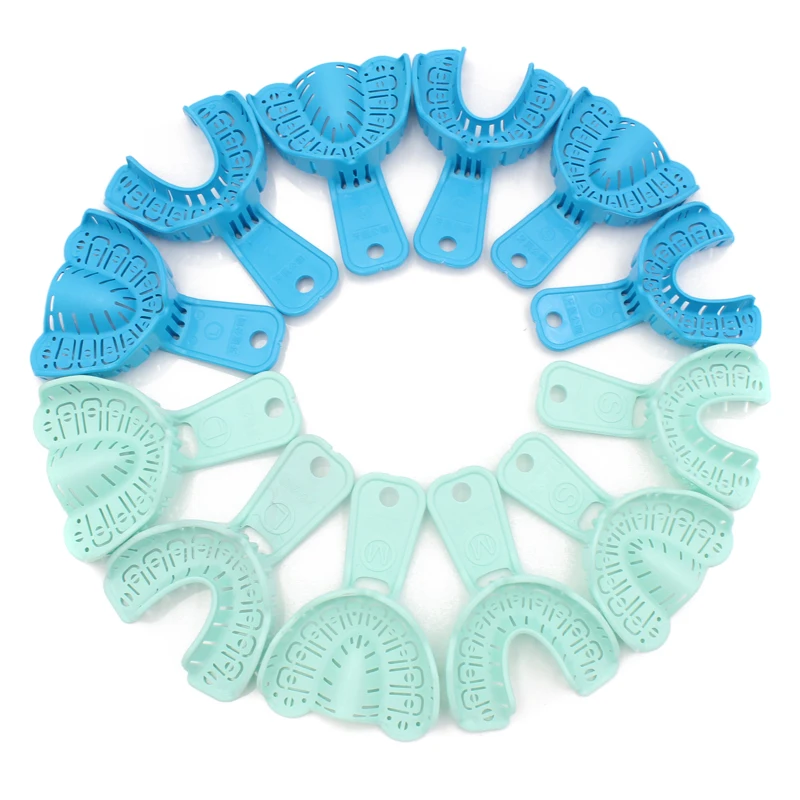 6Pcs/bag Dental Impression Trays Teeth Holder Plastic Dental Central Supply Dental Lab Tools Oral instruments
6Pcs/bag Dental Impression Trays Teeth Holder Plastic Dental Central Supply Dental Lab Tools Oral instruments