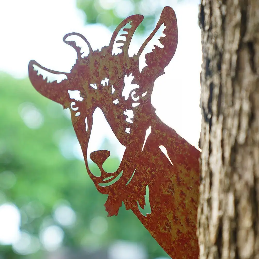 Metal Peeking Goat Silhouettes Garden Fence Decor Garden Outdoors Ornament Art Decoration 2021 Goat Statues Hanging New Gar Y8i6
Metal Peeking Goat Silhouettes Garden Fence Decor Garden Outdoors Ornament Art Decoration 2021 Goat Statues Hanging New Gar Y8i6