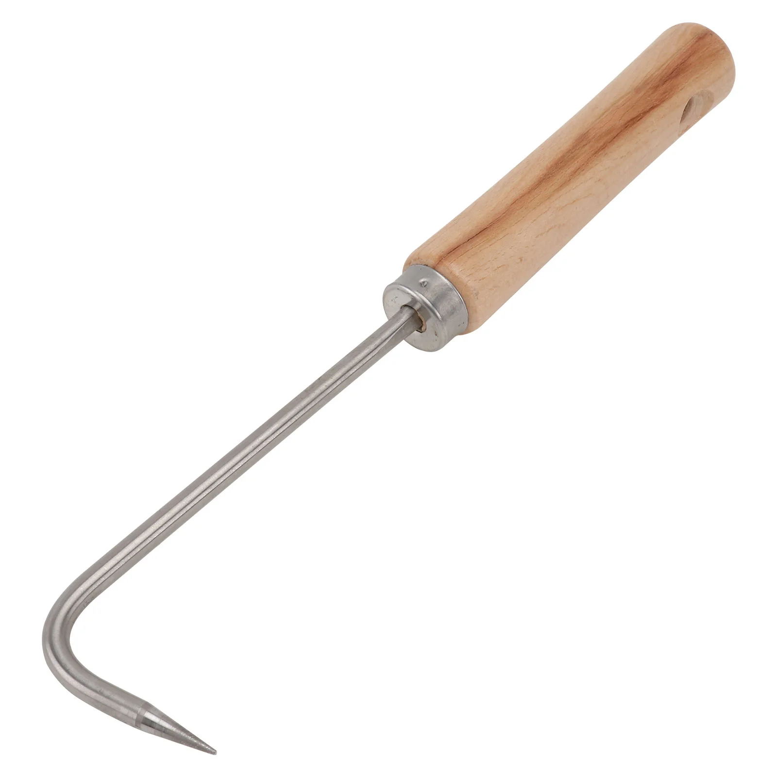 Yarnow Garden Weeding Tool Root Remover Wooden Handle Manganese Steel Manual Weeder Weeding Device Single-Claw Hook (Black)
Yarnow Garden Weeding Tool Root Remover Wooden Handle Manganese Steel Manual Weeder Weeding Device Single-Claw Hook (Black)