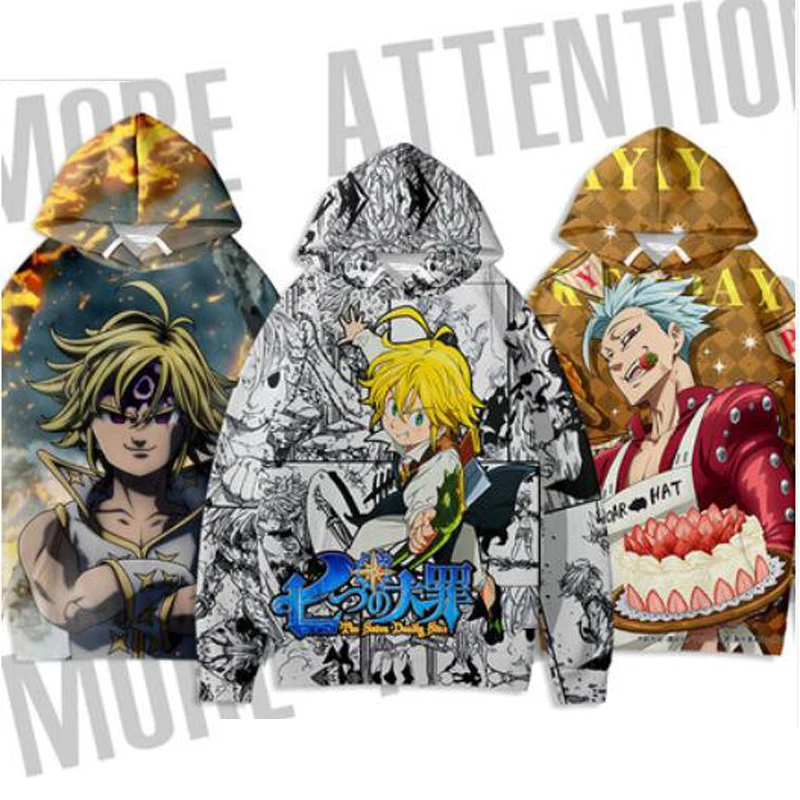 Anime The Seven Deadly Sins Meliodas Cosplay Hoodie Women Men Harajuku Sweatshirt Streetwear Hip Hop Pullover Hooded Jacket
Anime The Seven Deadly Sins Meliodas Cosplay Hoodie Women Men Harajuku Sweatshirt Streetwear Hip Hop Pullover Hooded Jacket