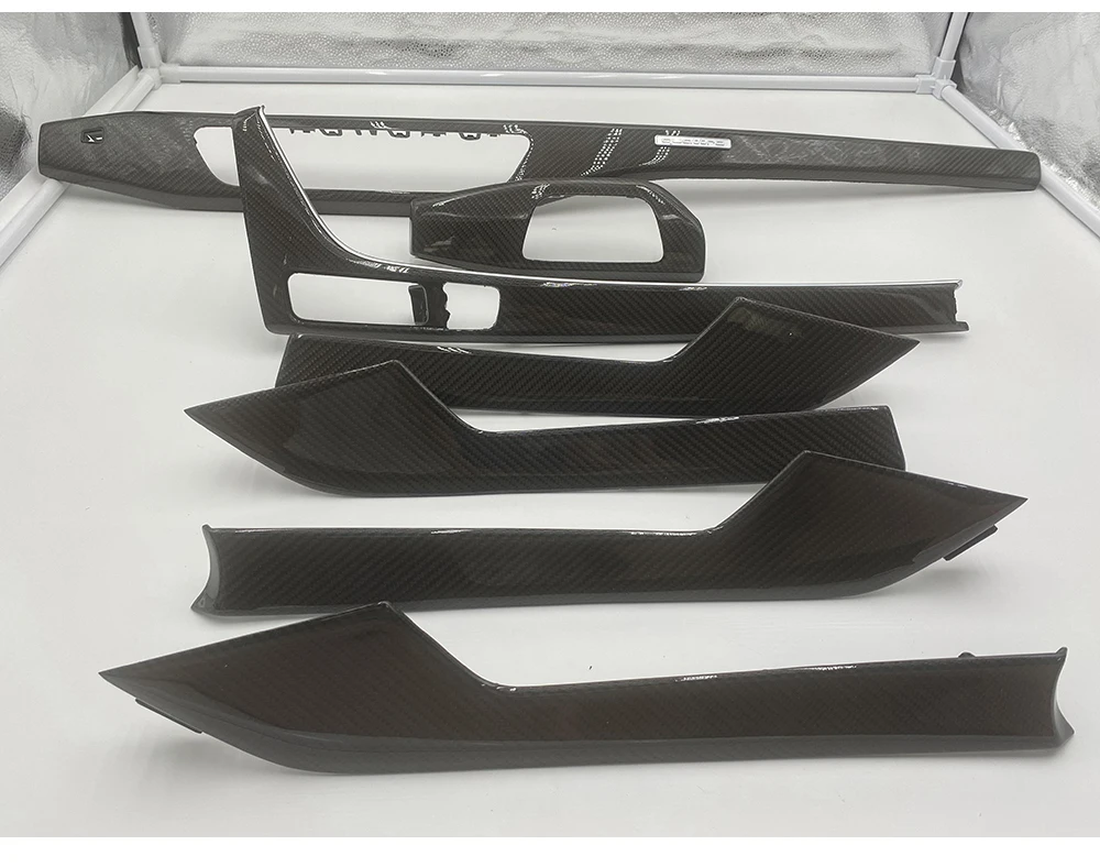 Carbon Fiber Sport Style Interior 7-piece Set For Audi B9 PA A4 A5 S4 S5 2017-2022 Interior Decorative Panel Strips Car Styling
Carbon Fiber Sport Style Interior 7-piece Set For Audi B9 PA A4 A5 S4 S5 2017-2022 Interior Decorative Panel Strips Car Styling