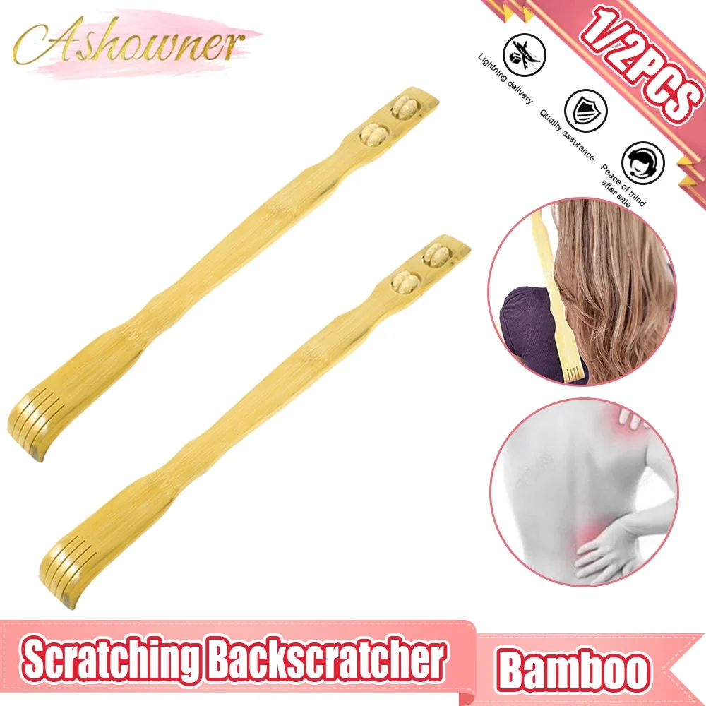 Ashowner Long Handle Bamboo Scratcher Massager Back Scraper Massage Relax Back Relieve Anti-itch Home Bamboo Massage Stick
Ashowner Long Handle Bamboo Scratcher Massager Back Scraper Massage Relax Back Relieve Anti-itch Home Bamboo Massage Stick