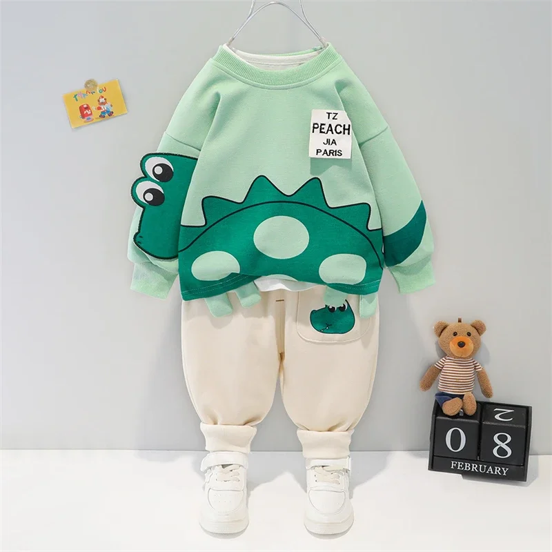 Baby Girls Boys Clothing Sets 2023 Spring Autumn Children Casual Clothes Cartoon Long Sleeve T Shirt Pants Kids Vacation Outfits
Baby Girls Boys Clothing Sets 2023 Spring Autumn Children Casual Clothes Cartoon Long Sleeve T Shirt Pants Kids Vacation Outfits
