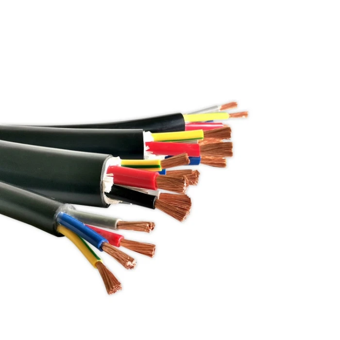 

High Quality Copper Core Conductor Electric RVV 2x0.75MM 4x2.5MM 3x0.75MM 4x1.5MM 3x4MM 3X2.5MM Power Cable