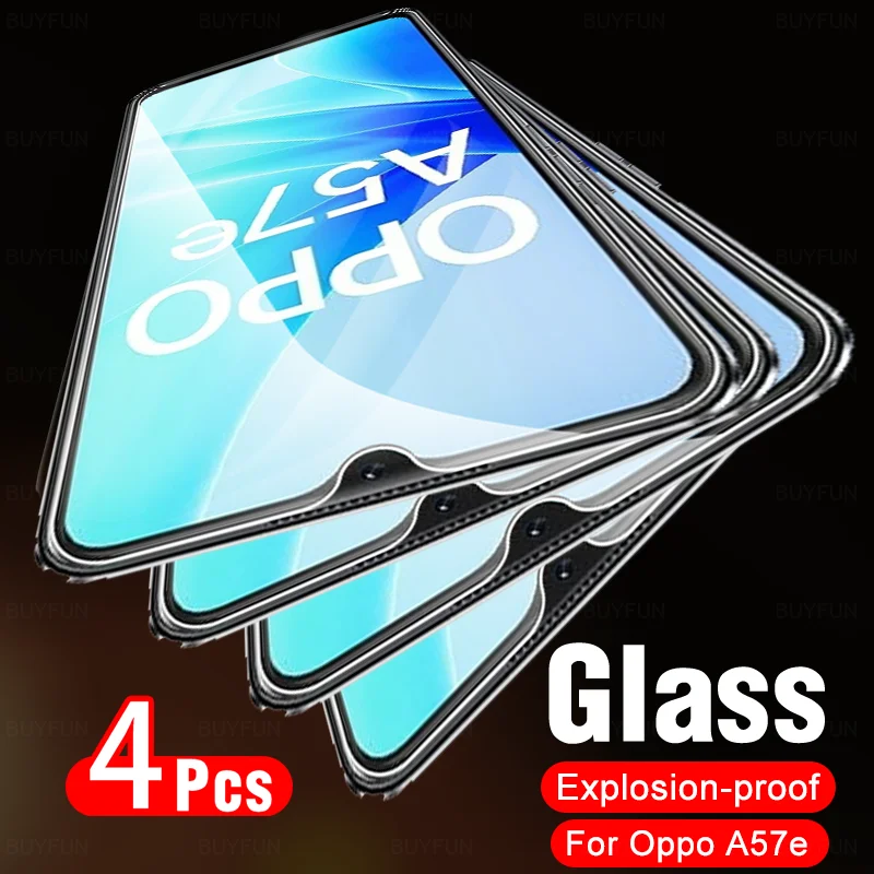 

4 шт. Защитное стекло для Oppo A57e A57s A77s A77 закаленное стекло A 57e 77 s 77 57s 4G 6,56 ''OppoA57e OppoA77 Защитные пленки для экрана
