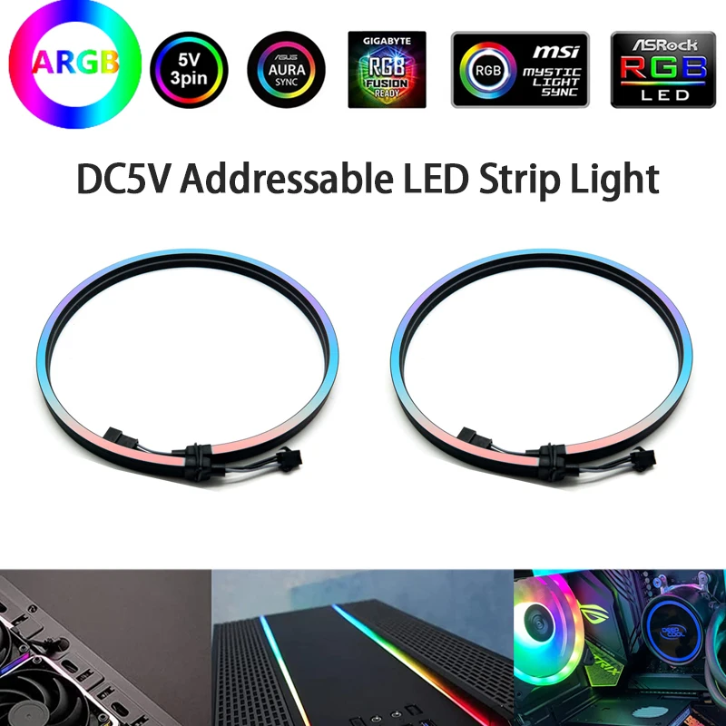5 в постоянного тока, цвет мечты, RGB проектор, неоновая фотолента, Адресуемая материнская плата, 3 контакта, цифровой гибкий монтаж, подсветка ПК, синхронизация AURA, 550 мм
5 в постоянного тока, цвет мечты, RGB проектор, неоновая фотолента, Адресуемая материнская плата, 3 контакта, цифровой гибкий монтаж, подсветка ПК, синхронизация AURA, 550 мм