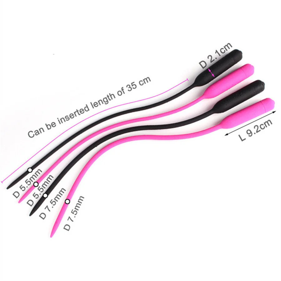 Plug de pénis en silicone avec vibration pour homme, baguette pour oeil de cheval, cathcirculation urétrale, dilatateur, vibrateur, massage, prise urétrale, jouets sexuels 6