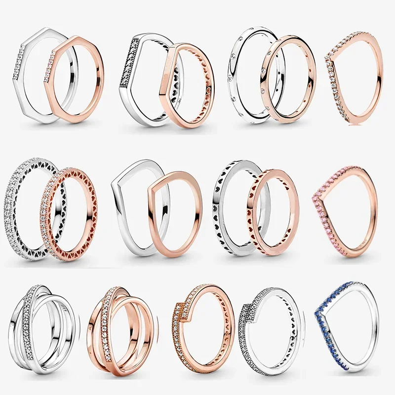 Panlala Jewelry 2023 popular women's bracelet 925 sterling silver earrings suitable for Women DIY bead rings gift jewelry
Panlala Jewelry 2023 popular women's bracelet 925 sterling silver earrings suitable for Women DIY bead rings gift jewelry