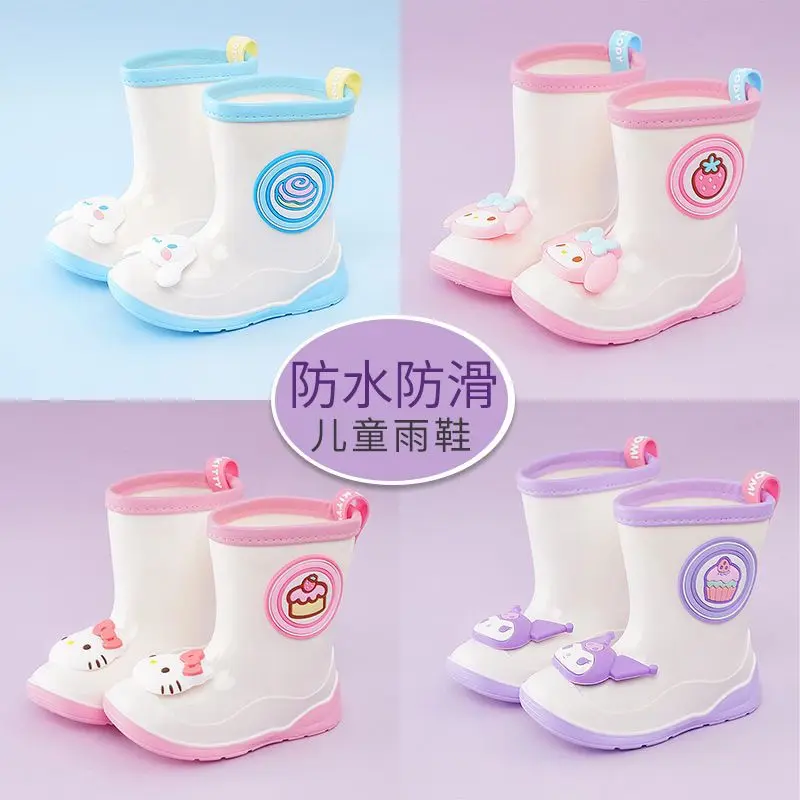 Sanrio Children Hello Kitty Kuromi Anime Kawaii Rain Shoes Cute Cartoon Cinnamoroll Princess Casual Boots Waterproof Shoes Gifts
Sanrio Children Hello Kitty Kuromi Anime Kawaii Rain Shoes Cute Cartoon Cinnamoroll Princess Casual Boots Waterproof Shoes Gifts