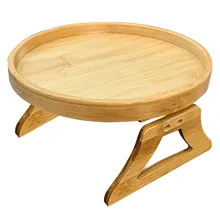 Sofa Tray Table Sofa Armrest Clip-On Tray Natural Bamboo Sofa Tray Practical TV Snack Tray For Remote Control Coffee Snacks Sofa Tray Table Sofa Armrest Clip-On Tray Natural Bamboo Sofa Tray Practical TV Snack Tray For Remote Control Coffee Snacks