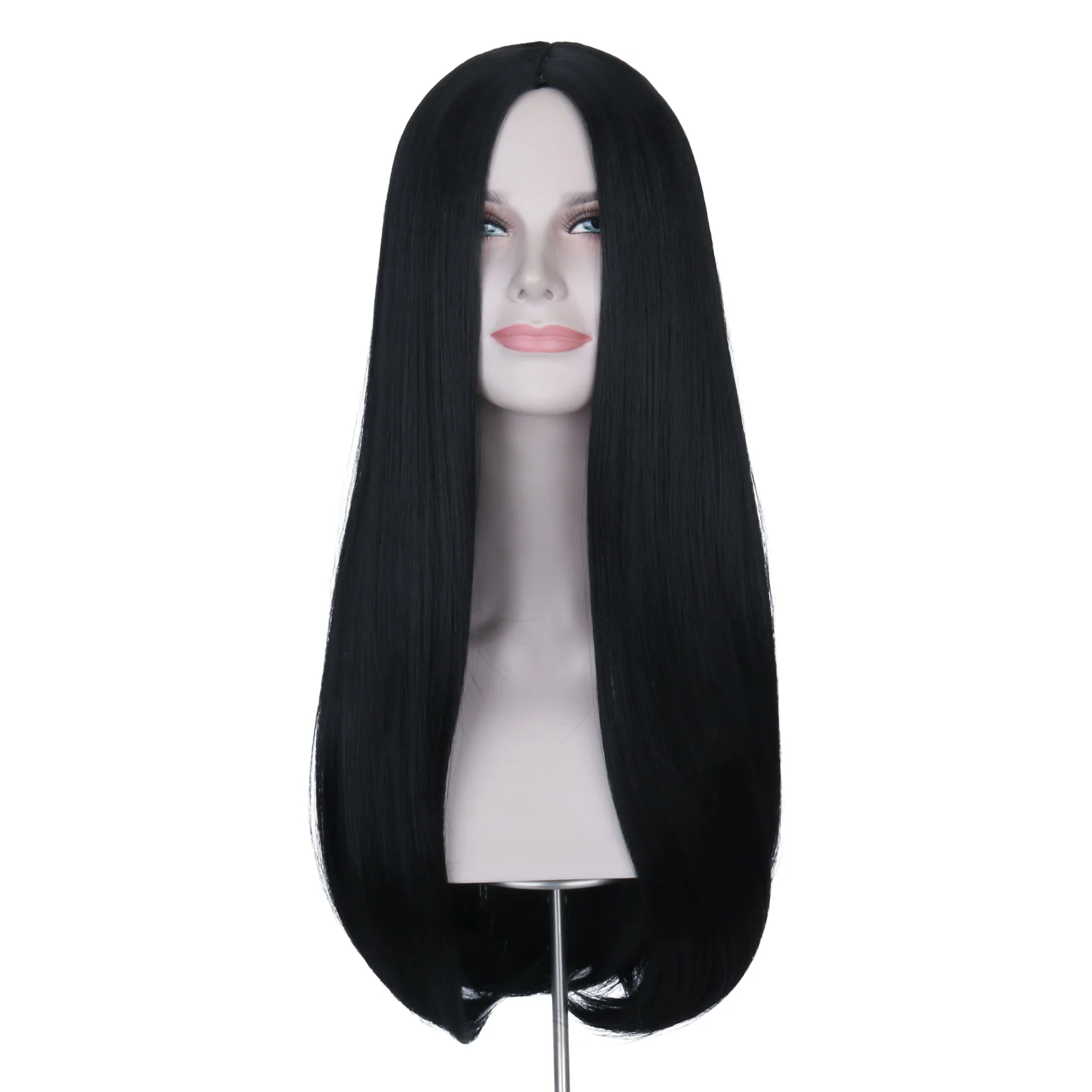 Women's Long Straight Black Wig For Family Halloween Costume Wig No Bangs Center Part
Women's Long Straight Black Wig For Family Halloween Costume Wig No Bangs Center Part