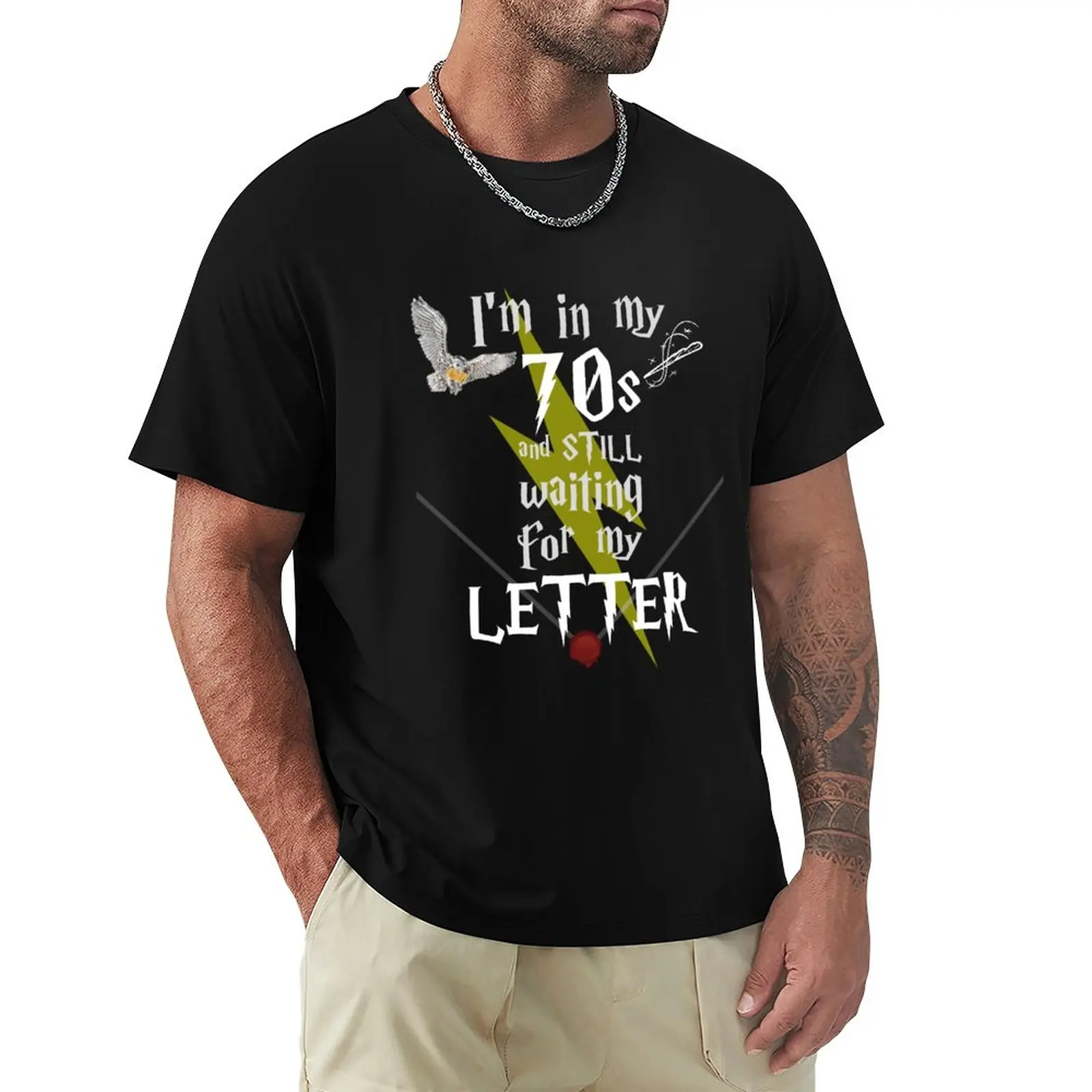 In My 70s Waiting for Magic - White Text T-Shirt vintage shirts graphic tees quick drying big and tall t shirts for men
In My 70s Waiting for Magic - White Text T-Shirt vintage shirts graphic tees quick drying big and tall t shirts for men