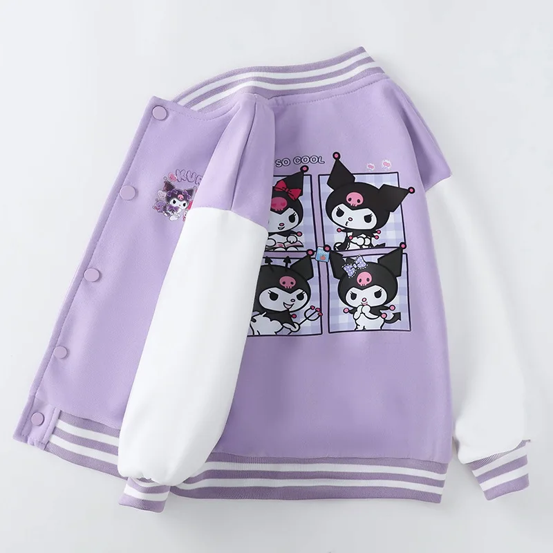 MINISO Sanrio куртки для девочек весна осень Подростковая детская мультяшная принцесса кардиган детская бейсбольная форма спортивные топы
MINISO Sanrio куртки для девочек весна осень Подростковая детская мультяшная принцесса кардиган детская бейсбольная форма спортивные топы