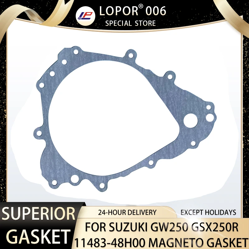 LOPOR Motorcycle Engine Crankcase Starter Magneto Cover Gasket Seal For SUZUKI INAZUMA GW250/14-17 GSX250R/18-20 KATANA GSX GW
LOPOR Motorcycle Engine Crankcase Starter Magneto Cover Gasket Seal For SUZUKI INAZUMA GW250/14-17 GSX250R/18-20 KATANA GSX GW