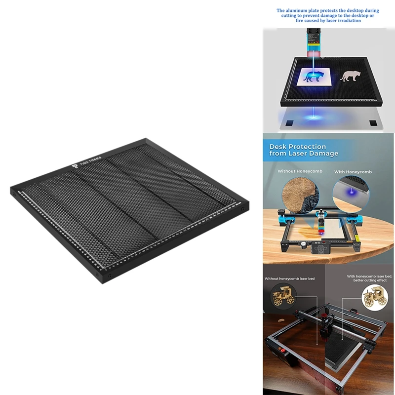 TWO TREES Honeycomb Working Table For CO2 Cutting Machine Laser-Engraver TTS 80W 430X400x22mm
TWO TREES Honeycomb Working Table For CO2 Cutting Machine Laser-Engraver TTS 80W 430X400x22mm