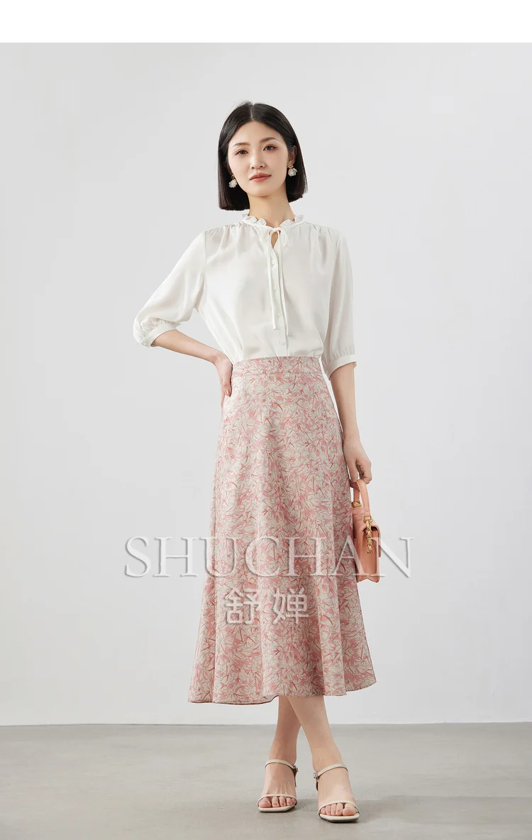 summer 2024 print natural silk skirts for women faldas mujer moda korean fashion clothing faldas ajustadas
summer 2024 print natural silk skirts for women faldas mujer moda korean fashion clothing faldas ajustadas