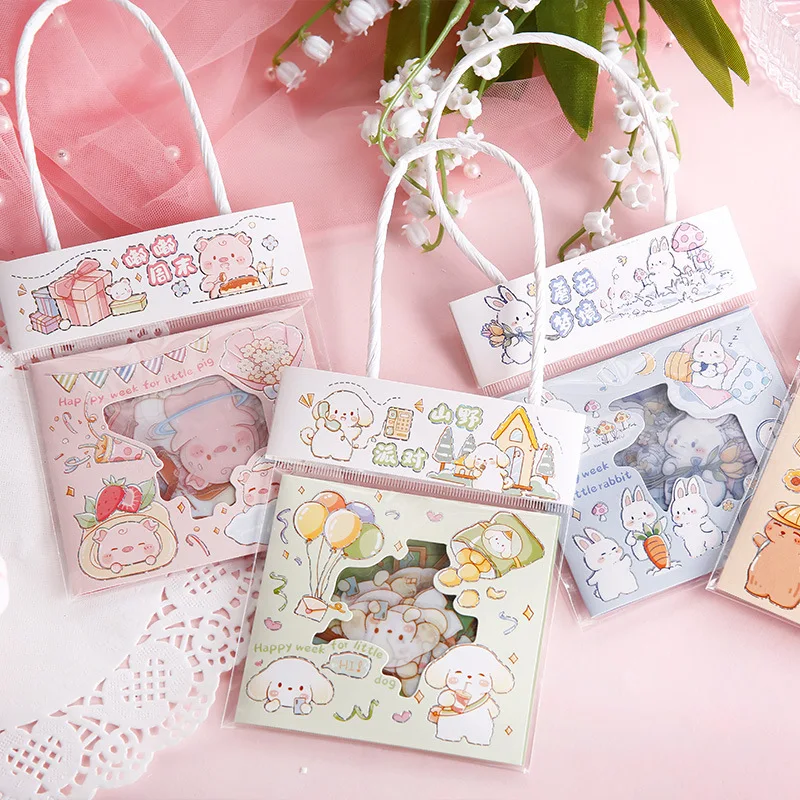 Muran Sticker Bag Wonderful Town Series Cute Little Animal DIY Basic Handnet Material Decoration Decal Korean Stationery
Muran Sticker Bag Wonderful Town Series Cute Little Animal DIY Basic Handnet Material Decoration Decal Korean Stationery