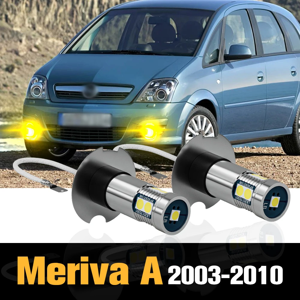 2pcs Canbus LED Fog Light Lamp Accessories For Opel Meriva A 2003-2010 2004 2005 2006 2007 2008 2009
2pcs Canbus LED Fog Light Lamp Accessories For Opel Meriva A 2003-2010 2004 2005 2006 2007 2008 2009