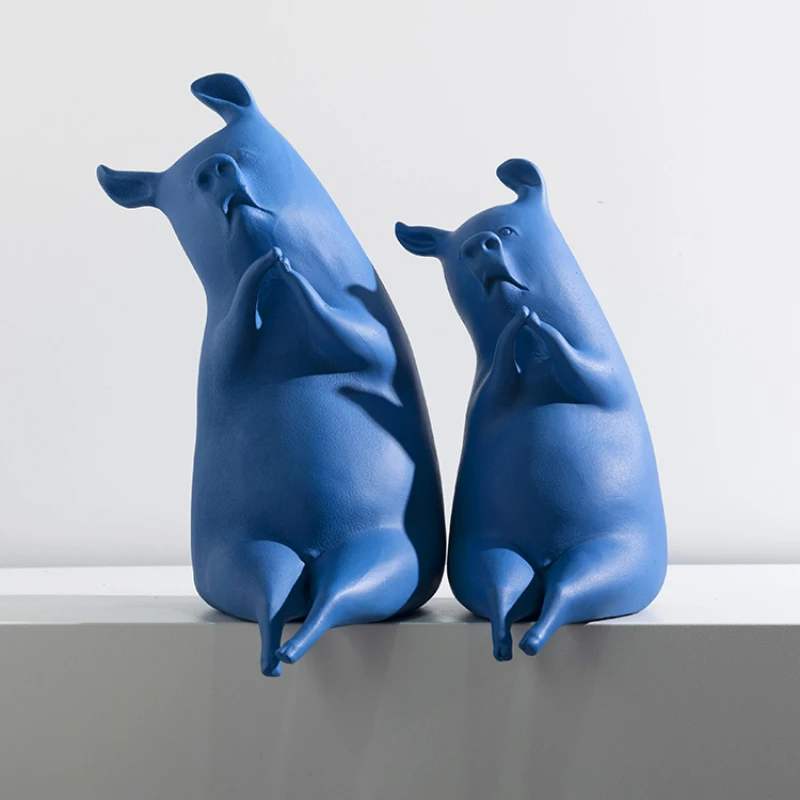 Lovely Sad Pig Animal Resin Home Living Room Model Hotel Desktop Nordic Decoration
Lovely Sad Pig Animal Resin Home Living Room Model Hotel Desktop Nordic Decoration