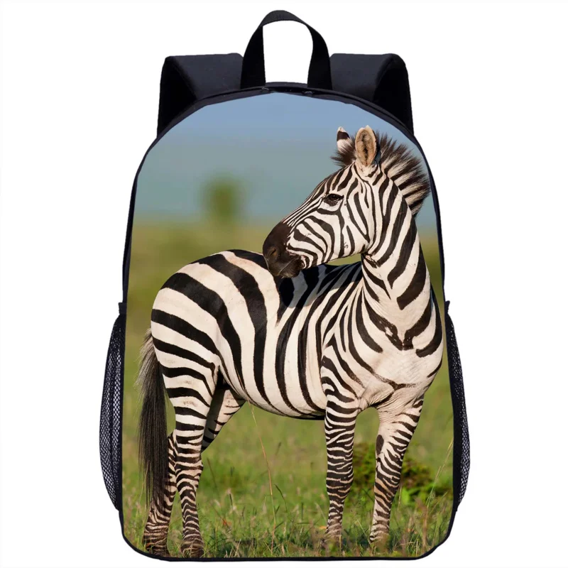 Wildlife Zebra Backpack Children School Bag Kids Cool Animal 3D Print Travel Rucksacks Laptop Bag Boys Girls Casual Backpacks
Wildlife Zebra Backpack Children School Bag Kids Cool Animal 3D Print Travel Rucksacks Laptop Bag Boys Girls Casual Backpacks