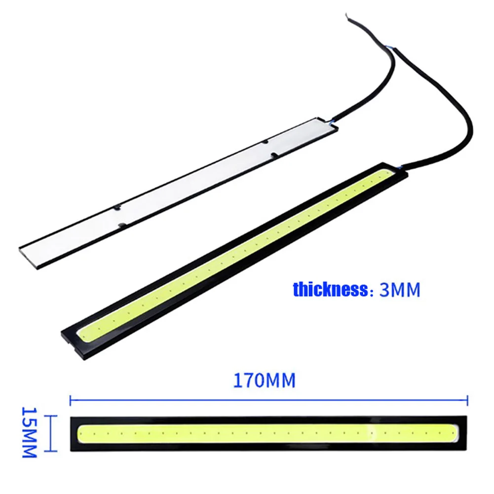 10 PCS Set 17CM LED Super Bright Vehicle Daytime Running Light DC12V Waterproof Design Explosion-proof Dustproof Shockproof
10 PCS Set 17CM LED Super Bright Vehicle Daytime Running Light DC12V Waterproof Design Explosion-proof Dustproof Shockproof