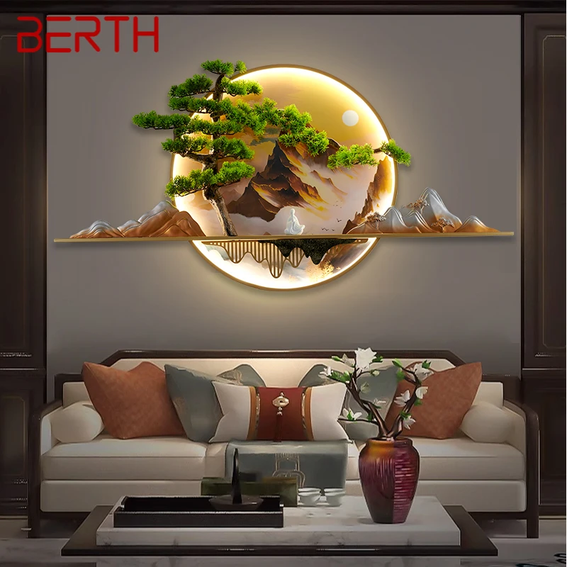 BERTH Modern Picture Wall Light LED Chinese Creative Landscape Mural Sconce Lamp For Home Living Room Study Bedroom Decor
BERTH Modern Picture Wall Light LED Chinese Creative Landscape Mural Sconce Lamp For Home Living Room Study Bedroom Decor