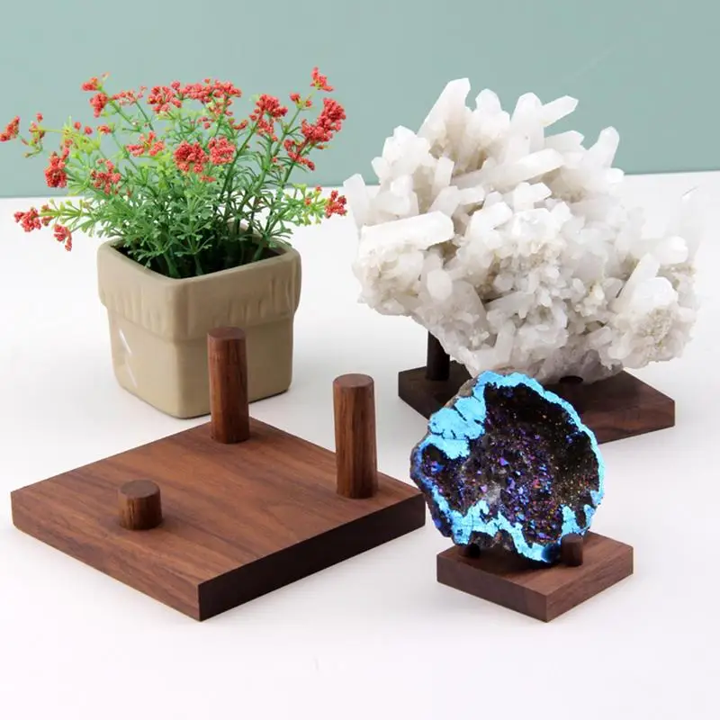 Three Peg Display Stand Easel Walnut Rock Stands Coral Geodes Rock Mineral Agate Small Collectibles For Minerals Geodes Rocks
Three Peg Display Stand Easel Walnut Rock Stands Coral Geodes Rock Mineral Agate Small Collectibles For Minerals Geodes Rocks