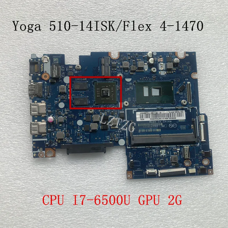 Used For Lenovo Yoga 510-14ISK Laptop Motherboard CPU I7-6500U GPU 2G FRU 5B20L45913
Used For Lenovo Yoga 510-14ISK Laptop Motherboard CPU I7-6500U GPU 2G FRU 5B20L45913