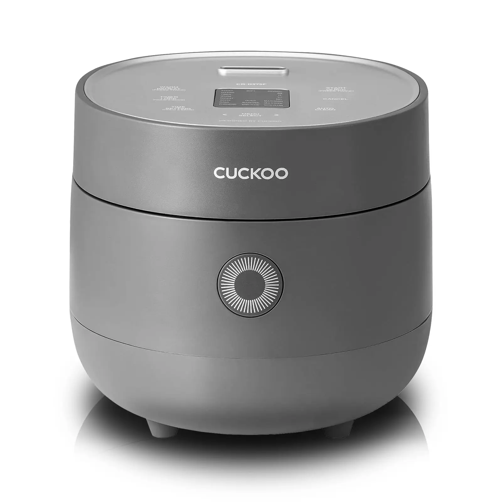 

CUCKOO Micom Small Rice Cooker 10 Menu Options: White, Oatmeal, Brown, Quinoa, & More, Smart Fuzzy Logic