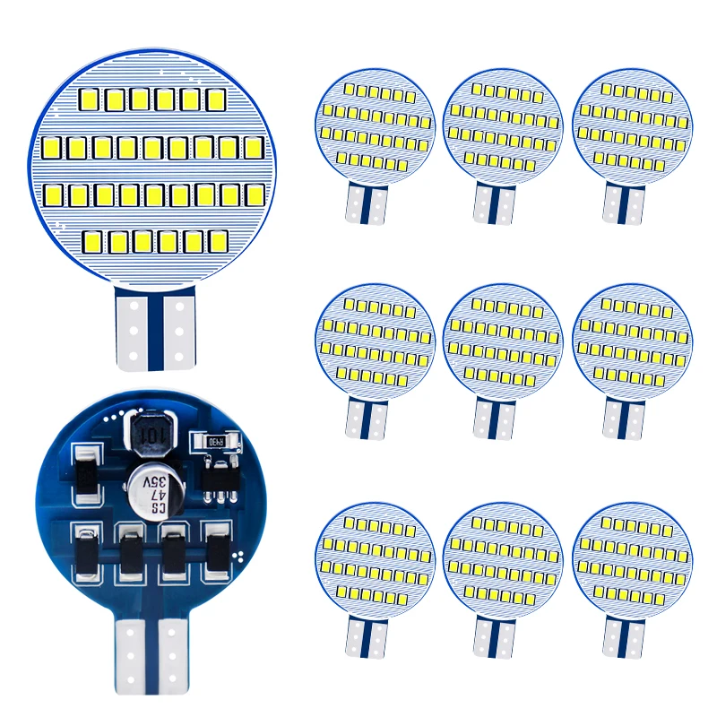 2pcs Auto T10 LED Lights SMD W5W LED Bulb Wedge Lamp For Travel Trailer Boat Camper Motorhome Dome Lamp DC/AC9-30V Reading Lamp
2pcs Auto T10 LED Lights SMD W5W LED Bulb Wedge Lamp For Travel Trailer Boat Camper Motorhome Dome Lamp DC/AC9-30V Reading Lamp