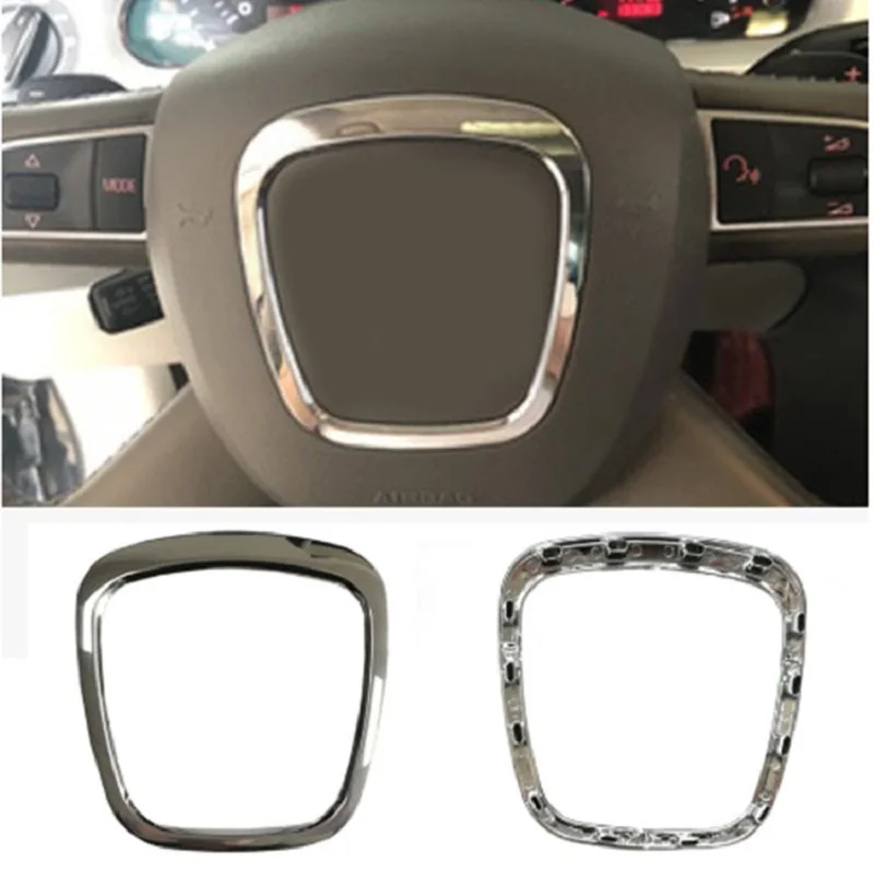 Подходит для Audi A3, A4, A5, A6, A8, Q5, Q7, хромированный корпус рулевого колеса из АБС-пластика, логотип, крышка, отделка, рамка, внутренние молдинги
Подходит для Audi A3, A4, A5, A6, A8, Q5, Q7, хромированный корпус рулевого колеса из АБС-пластика, логотип, крышка, отделка, рамка, внутренние молдинги
