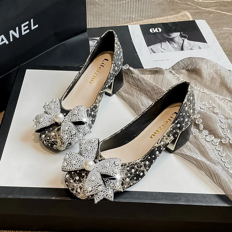 Women's Chunky Block Pumps Slip On Low Heel Closed Round Toe Dress Classic Mid Square Shoes Wedding Party Office Lady Shoes
Women's Chunky Block Pumps Slip On Low Heel Closed Round Toe Dress Classic Mid Square Shoes Wedding Party Office Lady Shoes