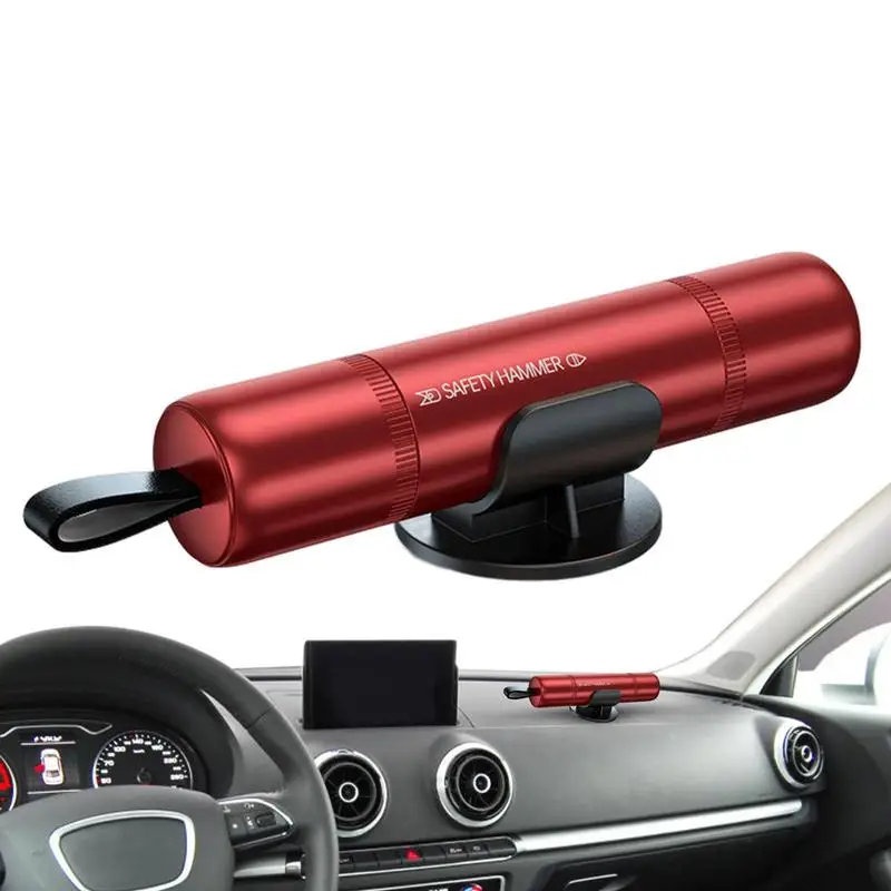 

Multifunctional Car Safety Hammer Portable Emergency Car Window Breaker Seat Belt Cutter Automobile Escape Tool And Gadgets
