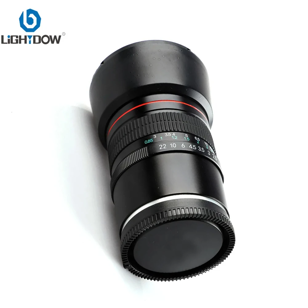 Студийный объектив Lightdow 85 мм F1.8 с ручной фокусировкой для портретной камеры Sony E Mount Nikon Canon DSLR
Студийный объектив Lightdow 85 мм F1.8 с ручной фокусировкой для портретной камеры Sony E Mount Nikon Canon DSLR