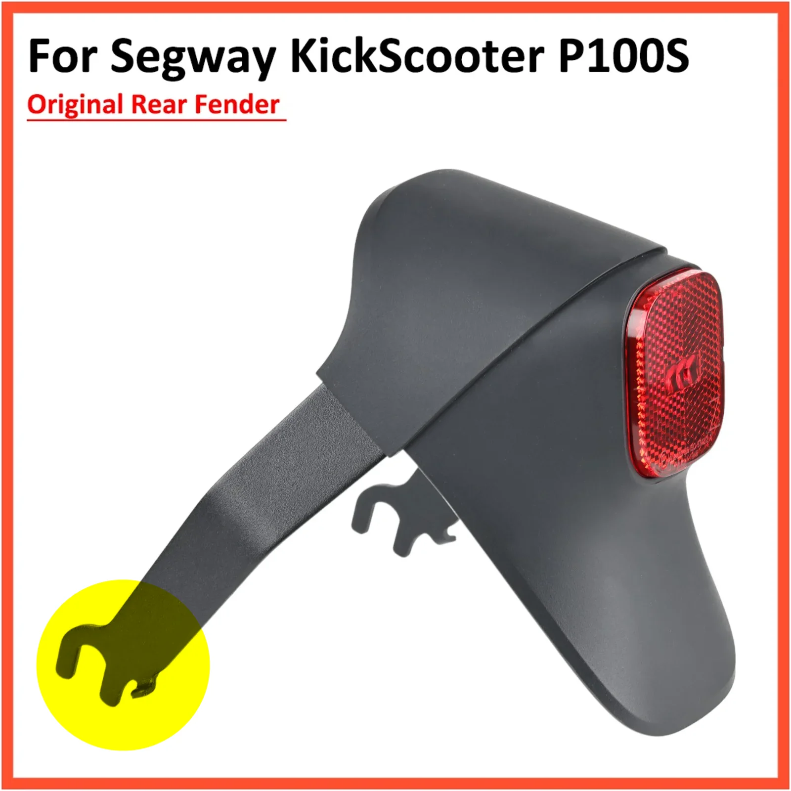 Original Rear Fender For Segway Ninebot Kickscooter P100S P100SU Super Scooter Rear Mudguard Reflect Light Parts
Original Rear Fender For Segway Ninebot Kickscooter P100S P100SU Super Scooter Rear Mudguard Reflect Light Parts