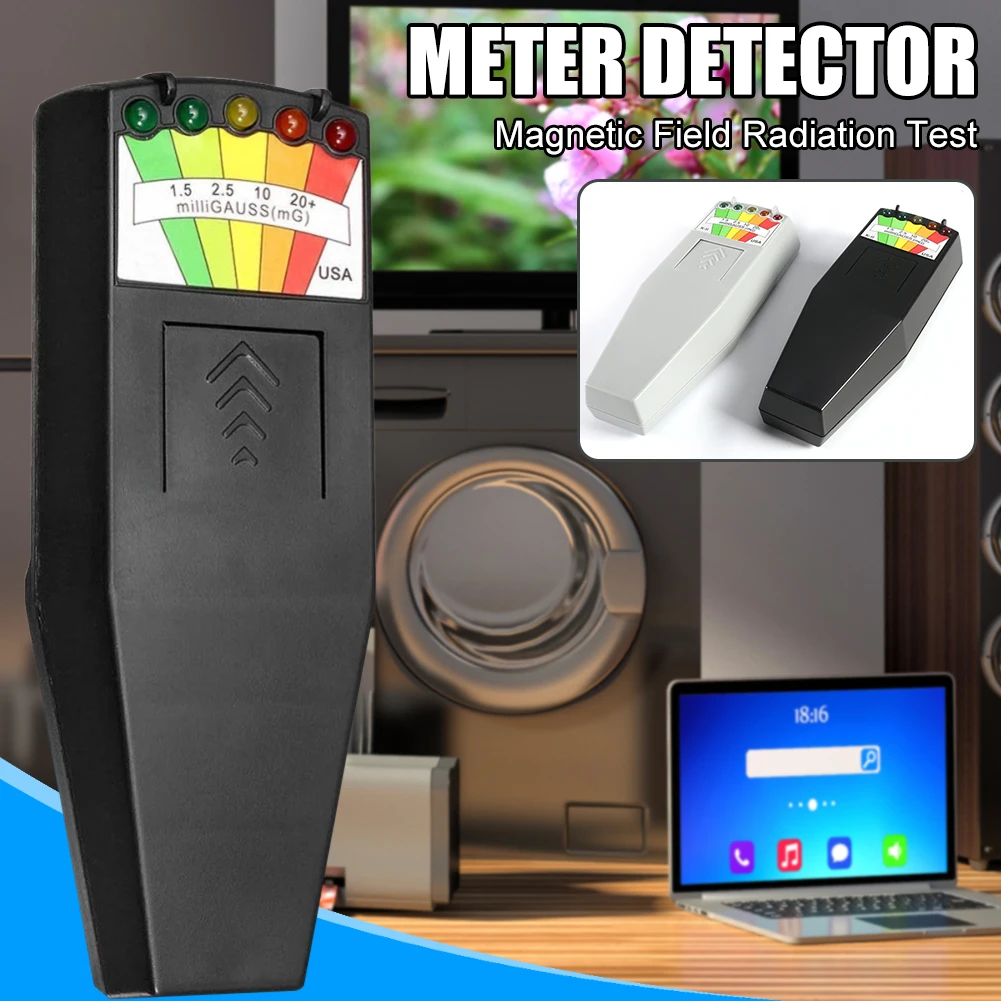 K2 Electromagnetic Radiation Detectors Field EMF Gauss Meter Ghost Hunting Detector Portable KII EMF Magnetic 5 LED Gauss Meter
K2 Electromagnetic Radiation Detectors Field EMF Gauss Meter Ghost Hunting Detector Portable KII EMF Magnetic 5 LED Gauss Meter