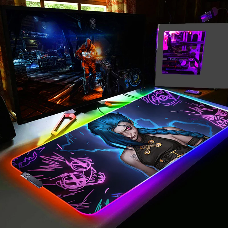 Игровые аксессуары Anime Arcane League of Legends, коврик для мыши, RGB Клавиатура для ноутбука, офиса, мягкий Настольный коврик, резиновый противоскользящ...
Игровые аксессуары Anime Arcane League of Legends, коврик для мыши, RGB Клавиатура для ноутбука, офиса, мягкий Настольный коврик, резиновый противоскользящ...